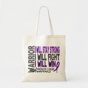 Bolsa Tote Guerreiro do câncer de pâncreas