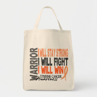 Bolsa Tote Guerreiro do Cancer Uterine
