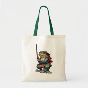 Bolsa Tote Guerreiro Sapo Samurai com Katana
