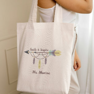 Bolsa Tote Guia de Apreciação do Professor e Seta de Inspire 