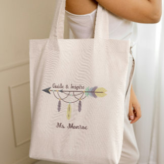 Bolsa Tote Guia de Apreciação do Professor e Seta de Inspire