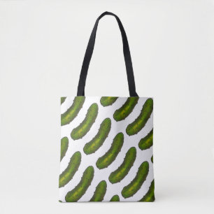 Bolsa Tote Guia de seleção de pílulas verdes com Impressão de