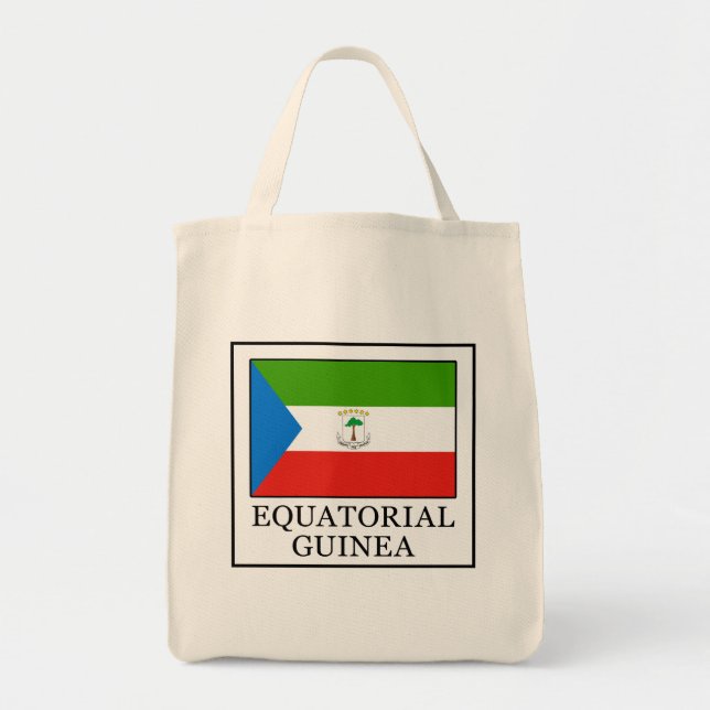 Bolsa Tote Guiné Equatorial (Frente)