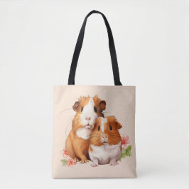 Bolsa Tote Guiné Pig Buddies
