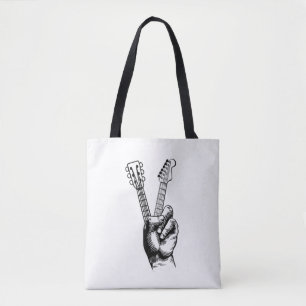 Bolsa Tote Guitar Lover Diga Hi Guitar Gift