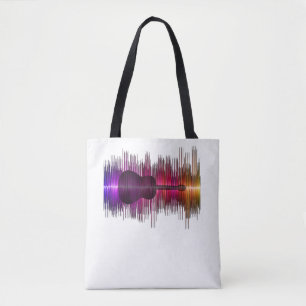 Bolsa Tote Guitar Lover Presente de pulsação de guitarra ac