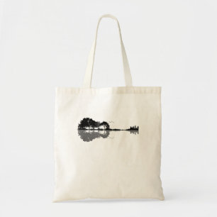 Bolsa Tote Guitarista Acústico Natureza Est Música Bass Gui