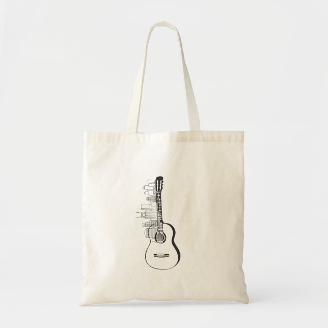 Bolsa Tote Guitarra Skyline Nashville (Frente)