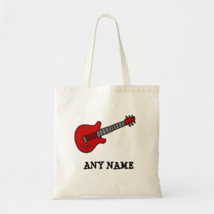 Bolsa Tote Guitarra vermelha de Rockin