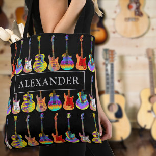 Bolsa Tote Guitarrista Música