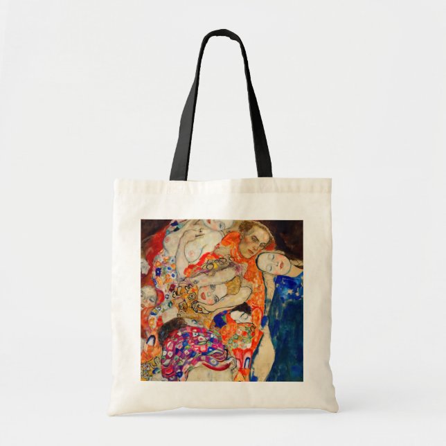 Bolsa Tote Gustav Klimt - A Noiva (inacabada) (Frente)