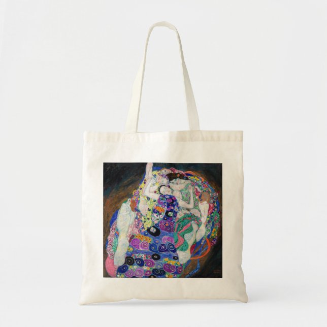 Bolsa Tote Gustav Klimt - A Virgem (Frente)