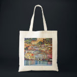 Bolsa Tote Gustav Klimt Malcesine no Lago Garda<br><div class="desc">Malcesina no Lago Garda pintada por Gustav Klimt em 1913.</div>