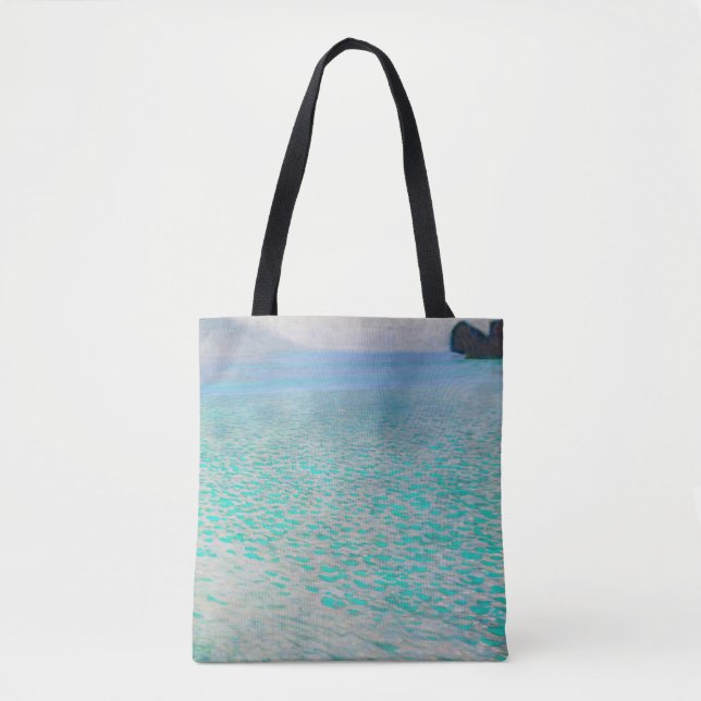 Bolsa Tote Gustav Klimt - No Lago Attersee (Frente)