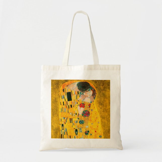 Bolsa Tote Gustav Klimt O Beijo (Frente)
