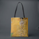 Bolsa Tote Gustav Klimt - Retrato de Adele Bloch-Bauer I<br><div class="desc">Retrato de Adele Bloch-Bauer I - Gustav Klimt,  Oil on Canvas,  1907</div>