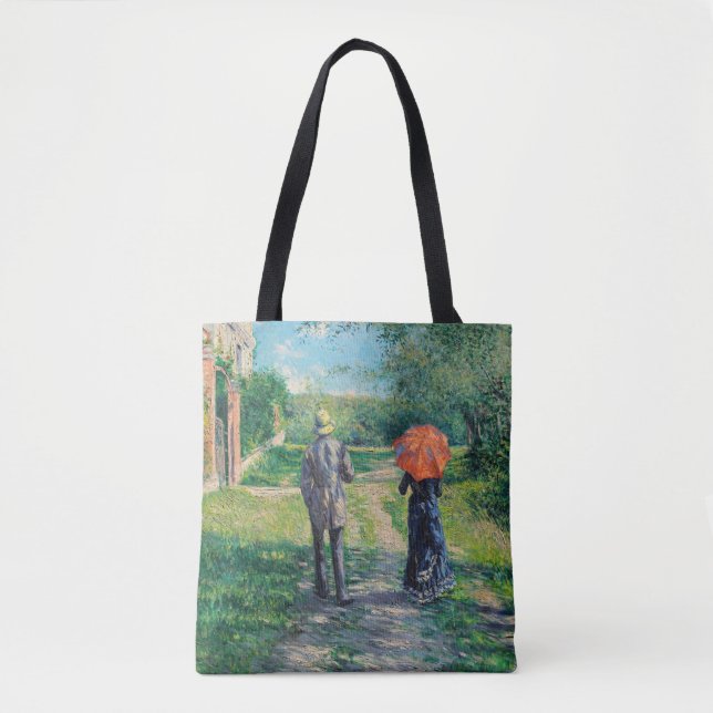 Bolsa Tote Gustave Caillebotte - O Caminho Íngreme (Frente)