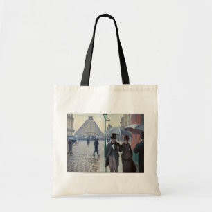Bolsa Tote Gustave Caillebotte - Rua de Paris; Dia Chuvoso