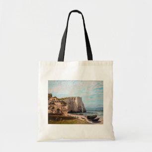 Bolsa Tote Gustave Courbet - Cliffs at Etretat after Storm