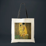 Bolsa Tote GUSTAVO KLIMT - O beijo 1907<br><div class="desc">GUSTAVO KLIMT - O beijo 1907
Folha do óleo e de ouro em canvas</div>
