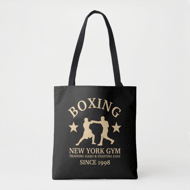 Bolsa Tote Gym Boxing, Pro Fighters (Frente)