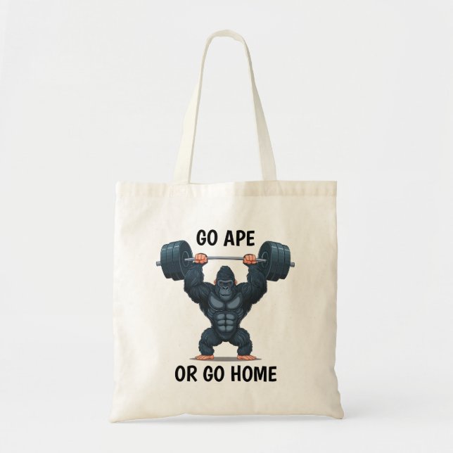 Bolsa Tote Gym Gorilla (Frente)