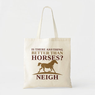Bolsa Tote Há Algo Melhor Que Cavalos Próximos?