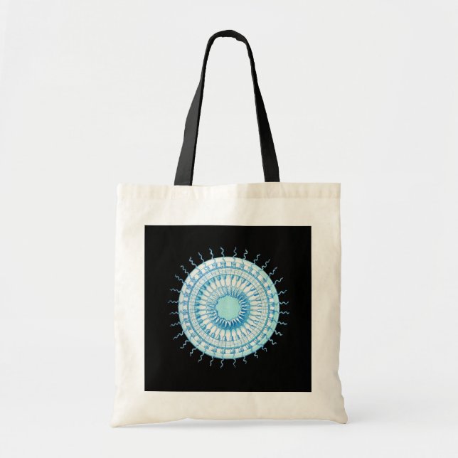 Bolsa Tote Haeckel Jellyfish (Frente)