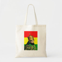 Bolsa Tote Haile Selassie Empire of Ethiopia Rastafari Bag