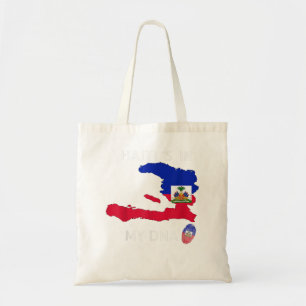 Bolsa Tote Haiti está no meu DNA Dia de Bandeira Haitiano Org
