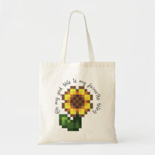 Bolsa Tote Haley Sunflower Tote Bag - Stardew Valley Inspirad