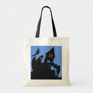 Bolsa Tote Halloween Antigo, Casa Assombrada Assustadora e Br
