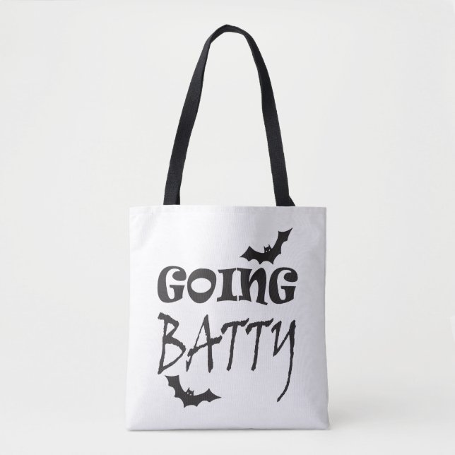 Bolsa Tote Halloween Bat (Frente)