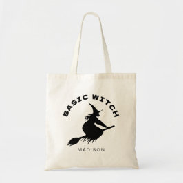 Bolsa Tote Halloween Bold Black Typografia Bold