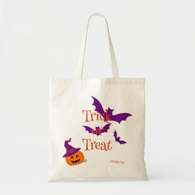 Bolsa Tote Halloween Candy (Frente)