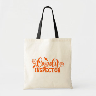 Bolsa Tote Halloween Candy Inspetor