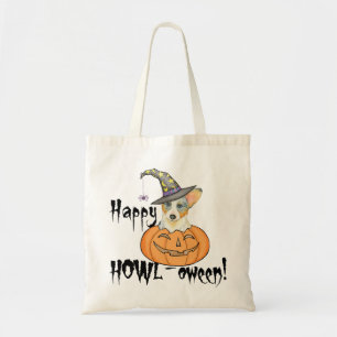 Bolsa Tote Halloween Cardigan Welsh Corgi