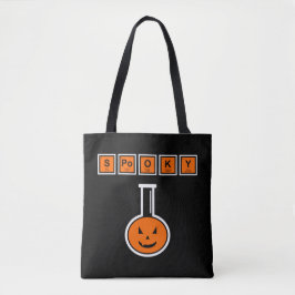 Bolsa Tote Halloween Chemistry Spooky Pumpkin