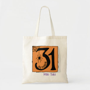 Bolsa Tote Halloween Custom Whimsical Engraçado Moderno