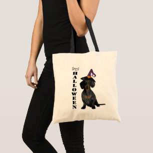 Bolsa Tote Halloween Dachshund Dog