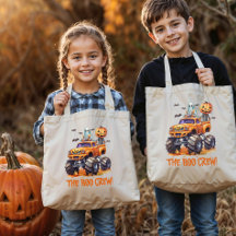 Halloween de uma Tripulação Moderna de Boo Tripula