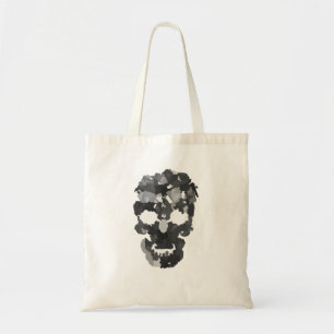 Bolsa Tote Halloween do crânio decorativo personalizado