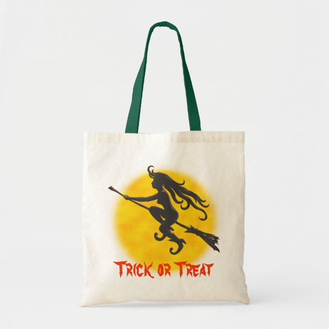 Bolsa Tote Halloween Full Moon Witold Bag (Frente)