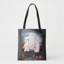 Bolsa Tote Halloween Ghost Dancing