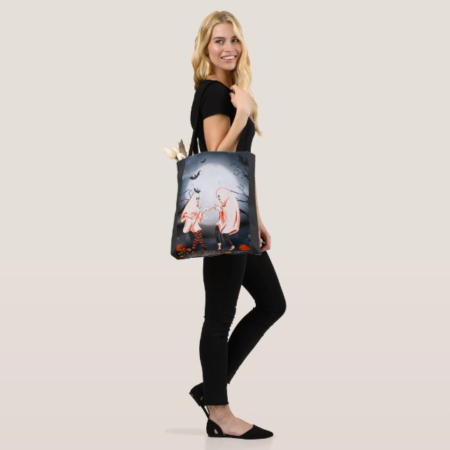 Bolsa Tote Halloween Ghost Dancing (No(a) Modelo)