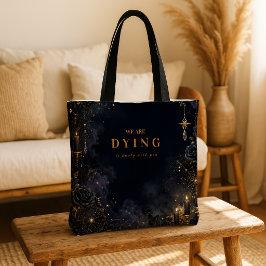 Bolsa Tote Halloween Glamouroso Luxuoso