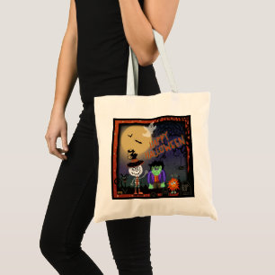 Bolsa Tote Halloween Goblins Inspirividade Grande Tote Bag