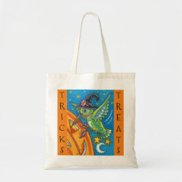 BOLSA TOTE HALLOWEEN HUMMINGBIRD, JACK PUMPKIN TRICK OU TRATA