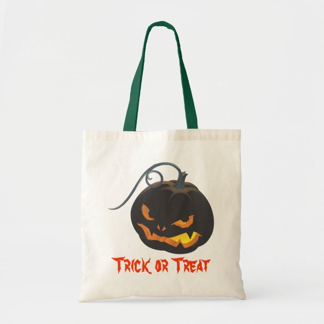 Bolsa Tote Halloween Jack o lanterno Bag (Frente)