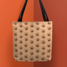 Bolsa Tote Halloween Kawaii Pumpkins